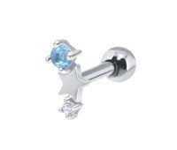 March Birthstone Helix Ear Piercing TIP-3600